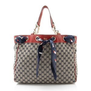 Gucci GG Canvas Positano Tote